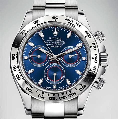 what are the three dials on a rolex daytona